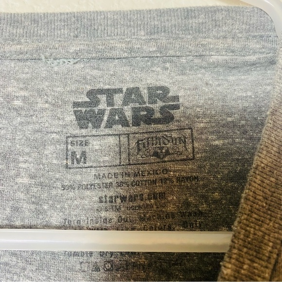 Star Wars Men's Grey T-Shirt Size: M - Picture 5 of 5